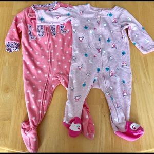 Baby footed onesies